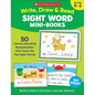 Write, Draw & Read Sight Word Mini-Books: 50 Reproducibles That Teach the Top Sight Words - Paperback