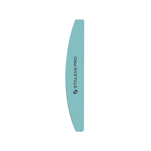 STALEKS Pro Nail Buffer - 400-3000 Grit Half-Moon Shape for Salon Quality Nail Care