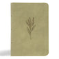 NASB Large Print Compact Reference Bible, Sage Suedesoft Leathertouch - Imitation Leather