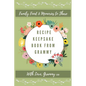 Recipe keepsake Book From Grammy: Family Food Memories to Share - Hardcover