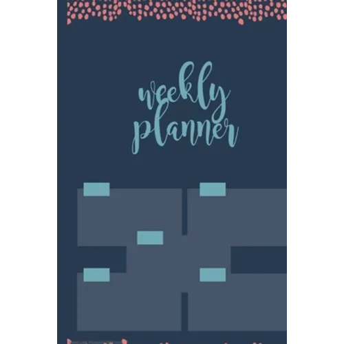 Weekly planner: Daily Weekly Monthly 54 Weeks Calendar and Organizer with to-do list tracker - Paperback