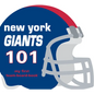 New York Giants 101 - Board Book