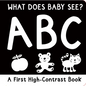 What Does Baby See? Abc: A First High-Contrast Board Book - Hardcover