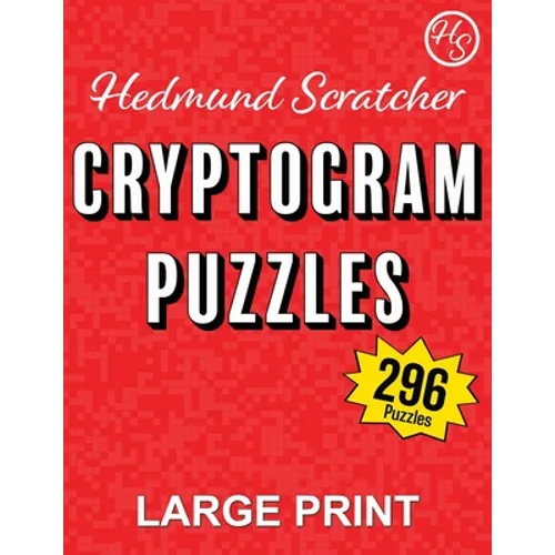 Cryptogram Puzzles (Book 1): Large Print - Paperback