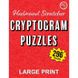 Cryptogram Puzzles (Book 1): Large Print - Paperback
