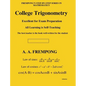 College Trigonometry - Hardcover