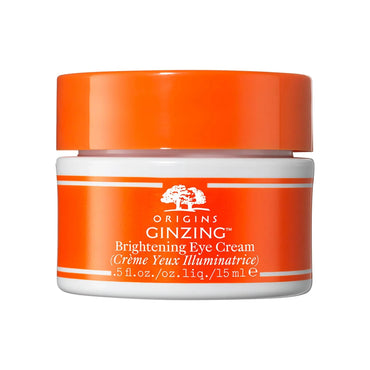 Ginzing Vitamin C Eye Cream - Brighten & Depuff Under-Eye Area, Vegan & Gluten-Free Skincare