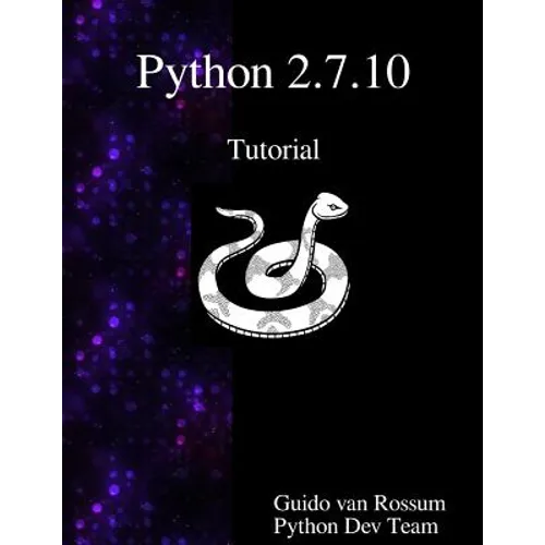 Python 2.7.10 Tutorial: An Introduction to Python - Paperback