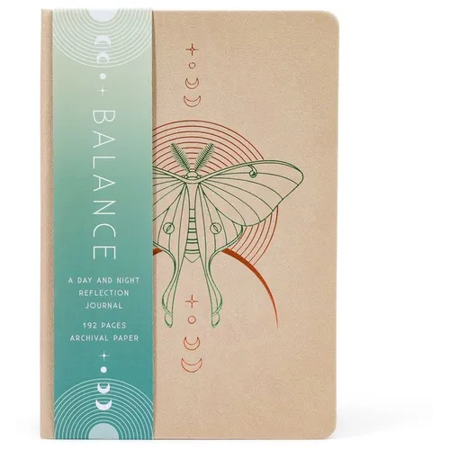 Balance: A Day and Night Reflection Journal (90 Days) - Paperback