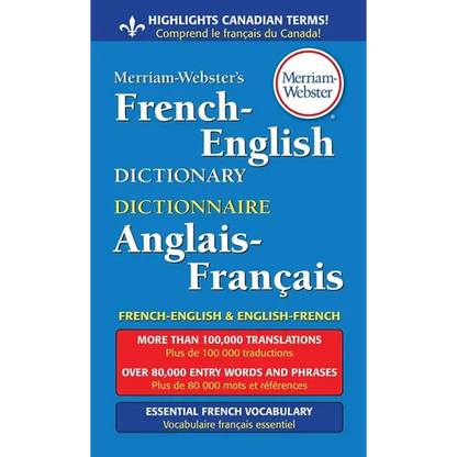 Merriam-Webster's French-English Dictionary - Mass Market Paperbound
