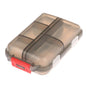 Portable Travel Pill Organizer Case