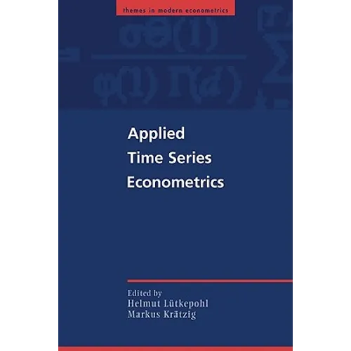 Applied Time Series Econometrics - Paperback