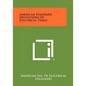 American Standard Definitions Of Electrical Terms - Paperback