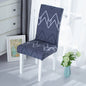New Chair Cover Printed Chair Cover Elastic Antifouling Hotel Household Chair Cushion Protective Cover
