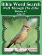 Bible Word Search Walk Through The Bible Volume 41: Judges #3 Extra Large Print - Paperback
