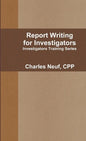 Report Writing for Investigators - Paperback