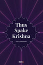 Thus Spake Krishna - Paperback