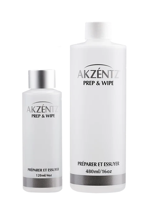 Akzentz - Prep & Wipe, 4oz / 16oz