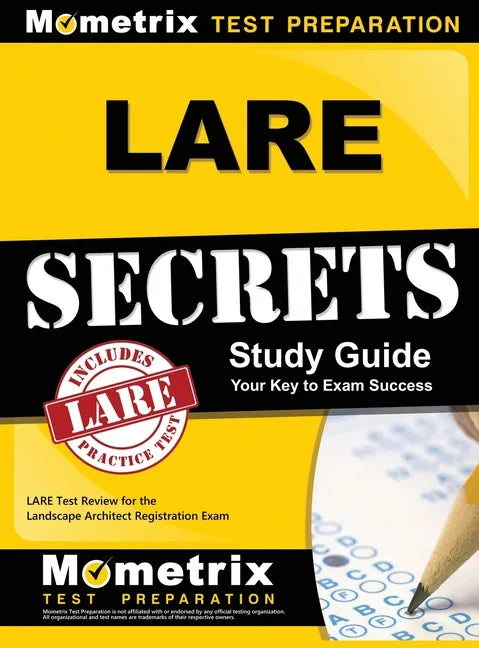 LARE Secrets: LARE Test Review for the Landscape Architect Registration Exam - Hardcover