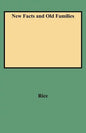 New Facts and Old Families - Paperback