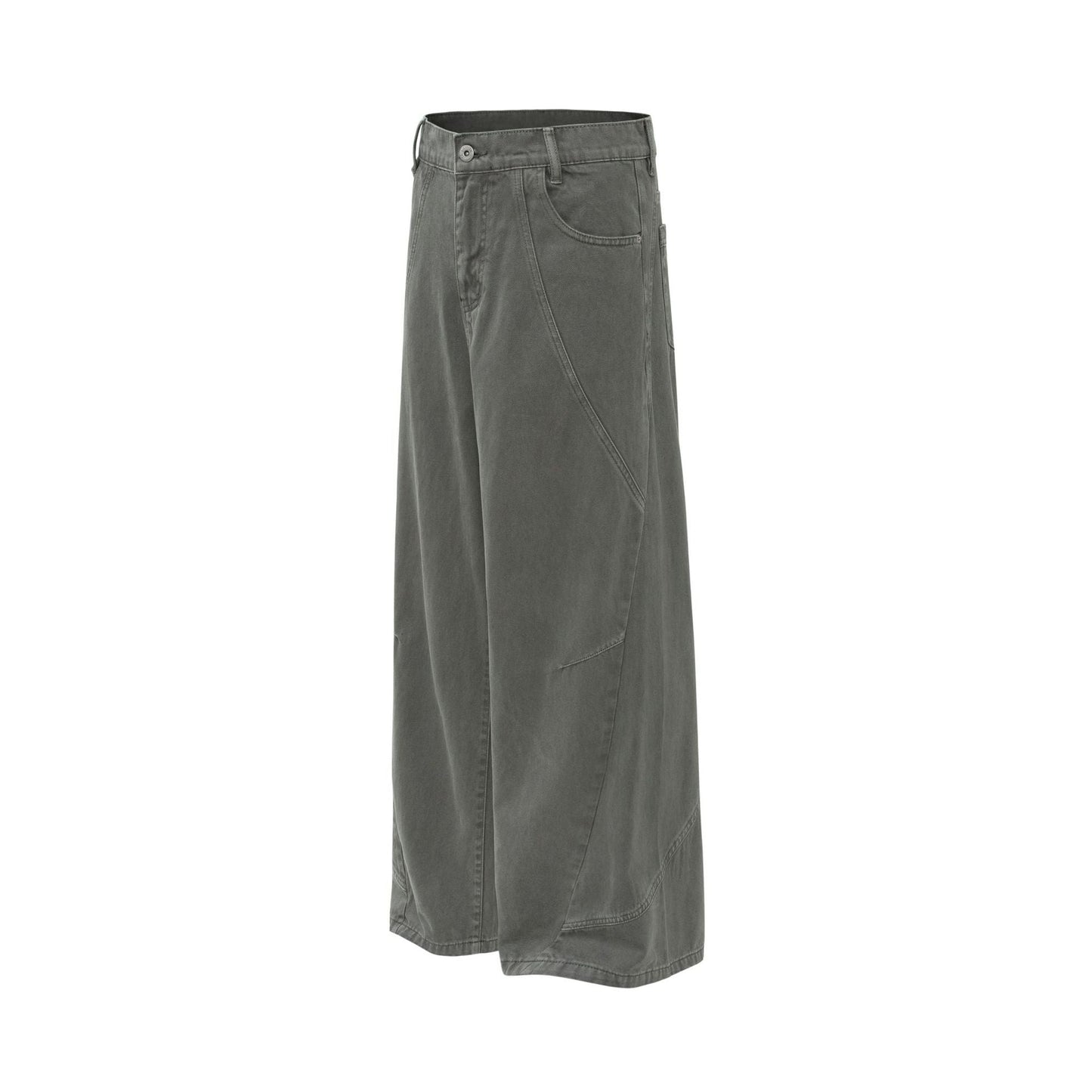 Vintage Mens Loose-fit Work Pants