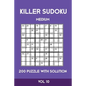 Killer Sudoku Medium 200 Puzzle WIth Solution Vol 10: Advanced Puzzle Sumdoku Book,9x9, 2 puzzles per page - Paperback
