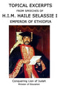 Topical Excerpts from Speeches of H.I.M. Haile Selassie I - Paperback