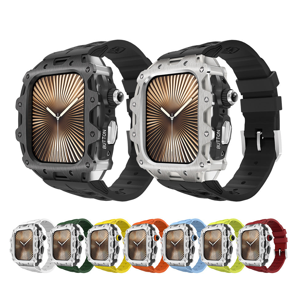 Metal Case For Watch S1110 46mm All-in-one Case And Strap Conversion