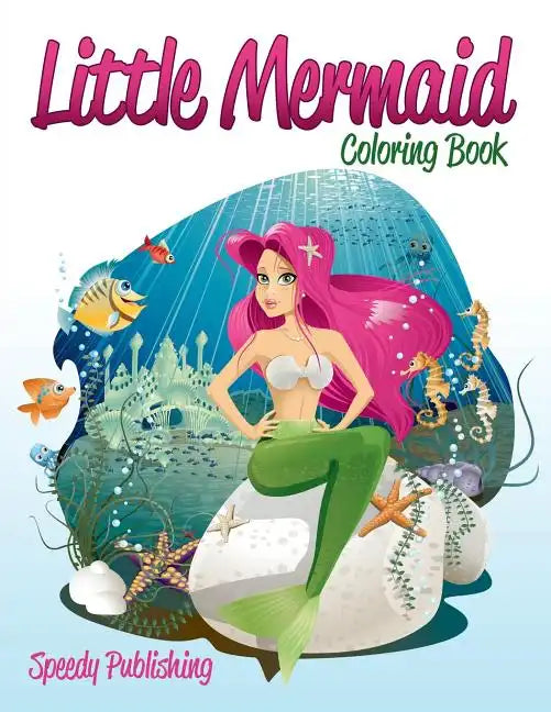 Little Mermaid Coloring Book - Paperback