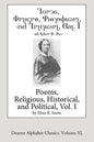 Poems-Religious, Historical, and Political, Vol. 1 (Deseret Alphabet edition) - Paperback