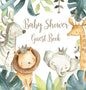 Safari Baby Shower Guest Book (Hardcover) - Hardcover
