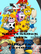 sketchbook with different cartoon: 8.5x11 inch 50 pages Drwing book Contains various graphics and extra white page for creativity in drawing different - Paperback