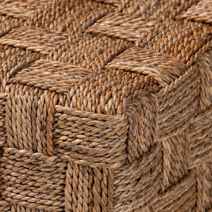 Bohemian Natural Seagrass End Table