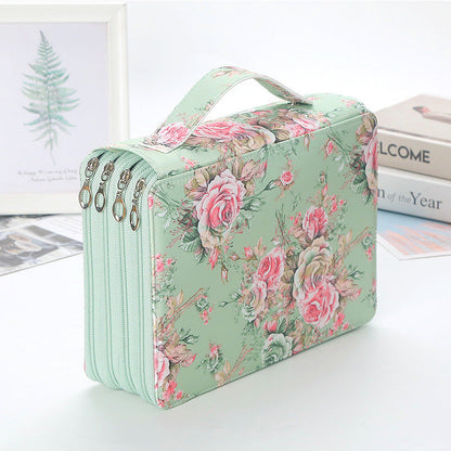200-Compartment Art Supply Organizer Tote Bag