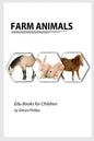 Farm Animals: Montessori real Farm Animals book, bits of intelligence for baby and toddler, children's book, learning resources - Paperback