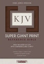 KJV Super Giant Print Bible - Imitation Leather