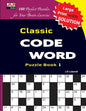 Classic CODE WORD Puzzle Book - Paperback