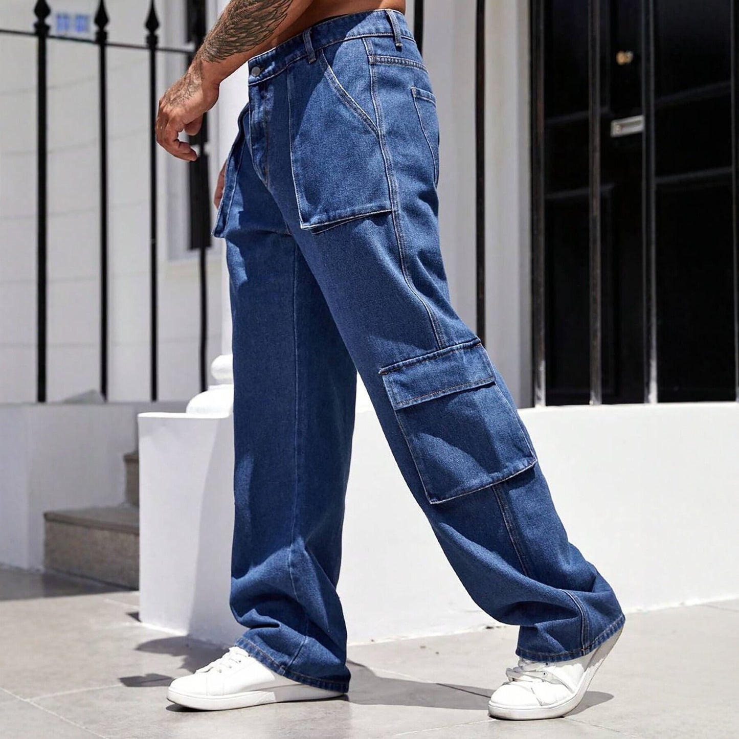 Retro Loose Straight-leg Casual Pants