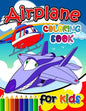 Airplane Coloring Books for Kids: Activity book for boy, girls, kids Ages 2-4,3-5,4-8 - Paperback