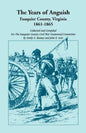 The Years of Anguish: Fauquier County, Virginia, 1861-1865 - Paperback