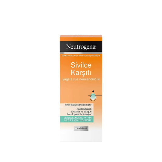 Neutrogena Acne-Resistant Oil-Free Face Moisturizer for Acne-Prone Skin - Hydrating, Non-Greasy, 1.69 fl oz