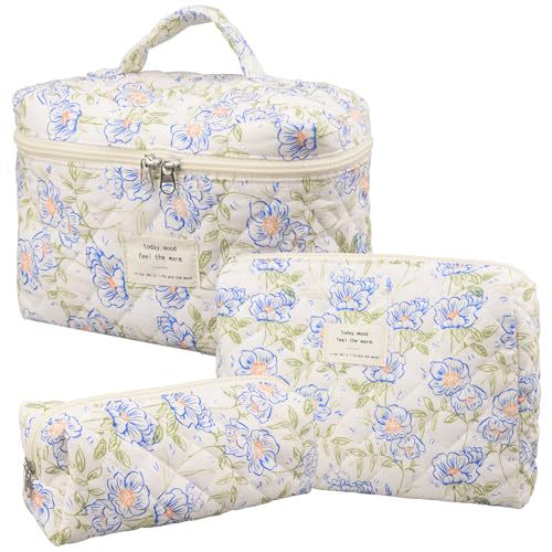 Floral Home Storage Cosmetic Bag