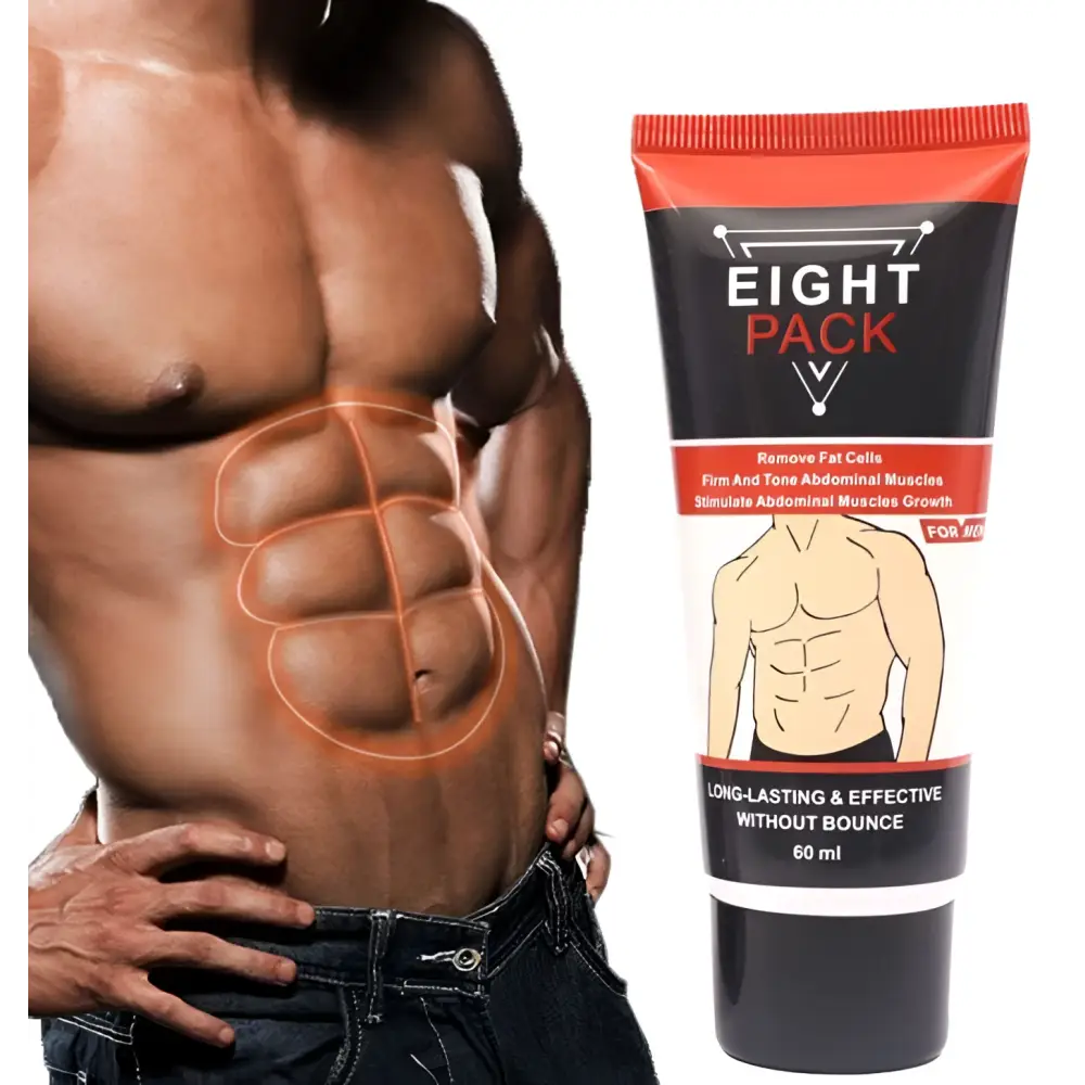 Abdominal Fat Burning Cream for Eight Pack Muscles