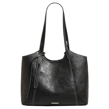 Womens Sophisticated High-capacity Fashionable Commuter Shoulder Bag