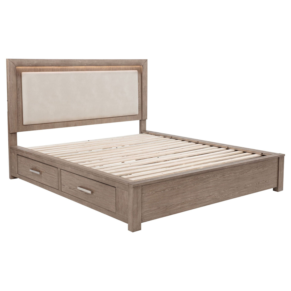 Kenora 4-piece Eastern King Bedroom Set Barley Brown