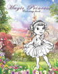 Magic Princess: Coloring book for all ages - Paperback