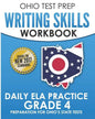 OHIO TEST PREP Writing Skills Workbook Daily ELA Practice Grade 4: Preparation for Ohio's English Language Arts Tests - Paperback