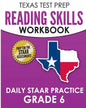 TEXAS TEST PREP Reading Skills Workbook Daily STAAR Practice Grade 6: Preparation for the STAAR Reading Tests - Paperback