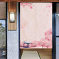 Household Bedroom Room Half Curtain Cotton Linen Fabric Door Curtain