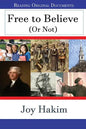 Free to Believe (Or Not) - Paperback